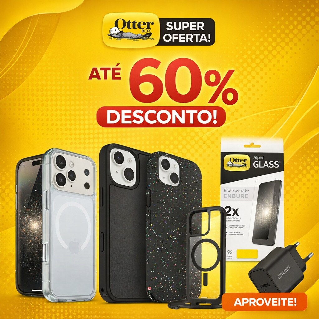 Otterbox - Até -60% de desconto
