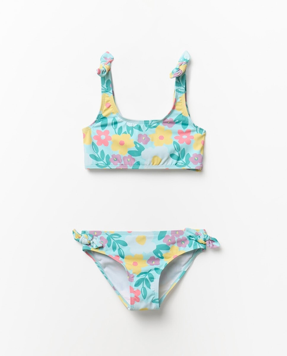 Imagem 0 de Top de Biquíni com Estampado Floral