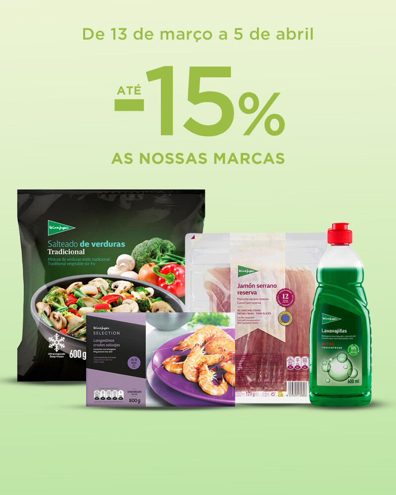 As Nossas Marcas - 13 de março a 5 de abril