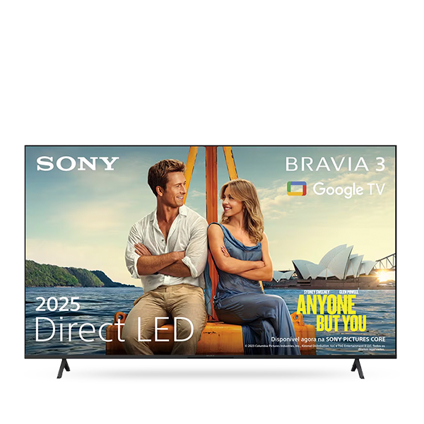 TV Sony 75" K75S35B LED Bravia 3, UHD 4K