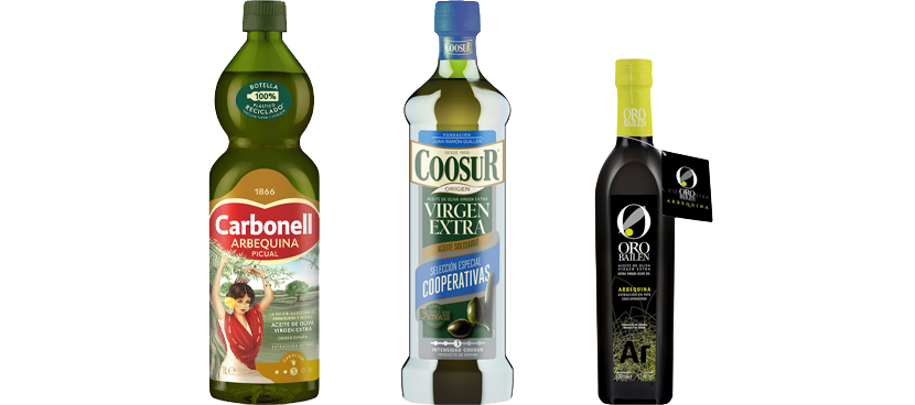 MULTIMARCA Aceites distintas variedades y formatos