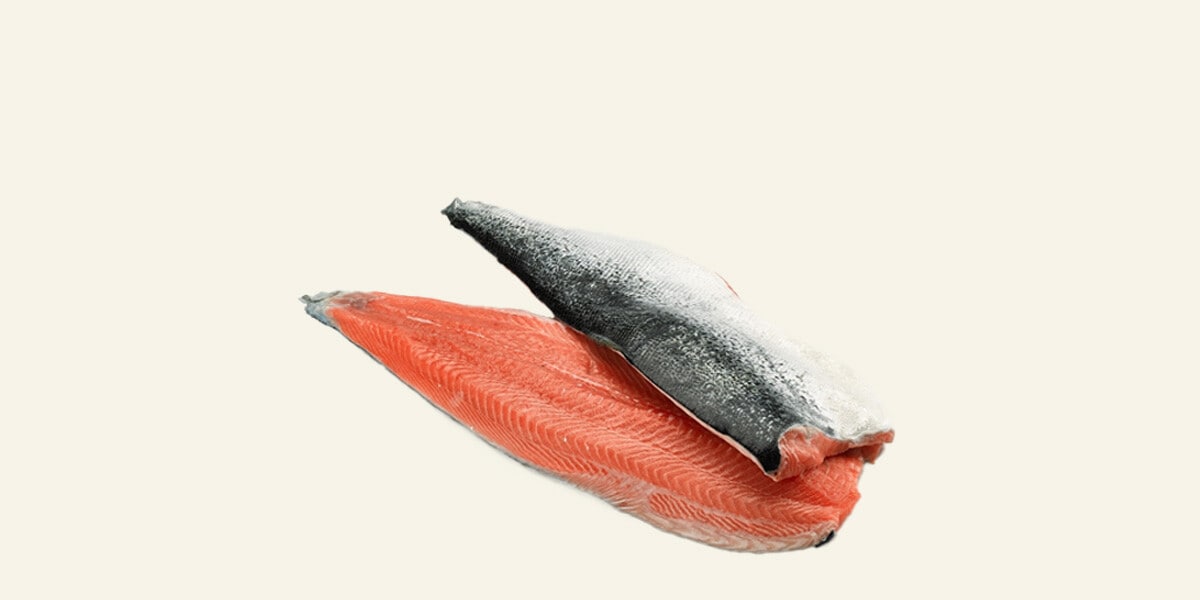 Filetes de salmón noruego certificado ASC Fresco