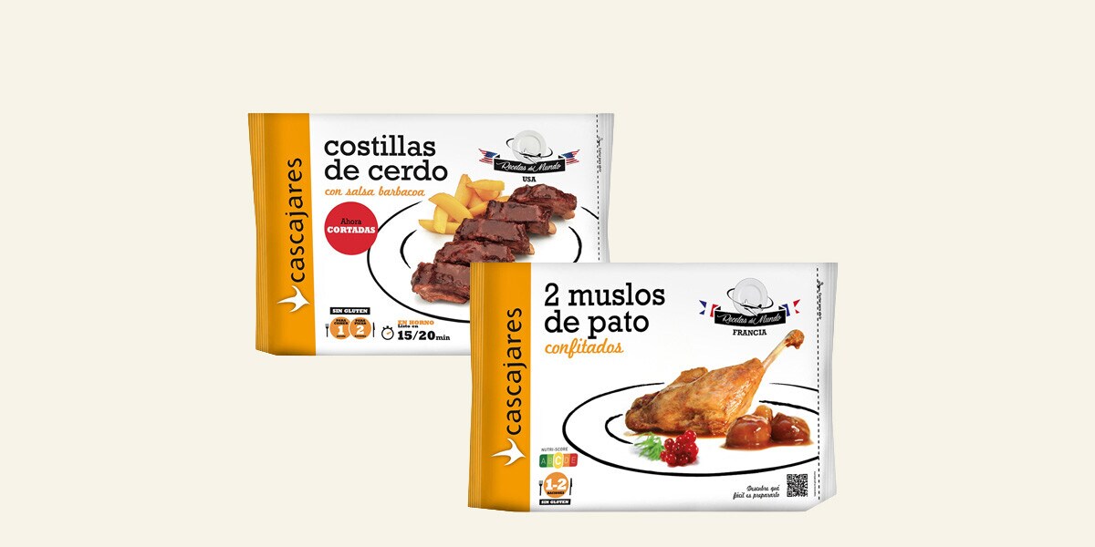 Platos preparados refrigerados Cascajares