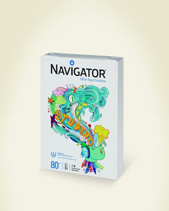 Paquete de folios Navigator Students 500 hojas 2ª unidad -50%