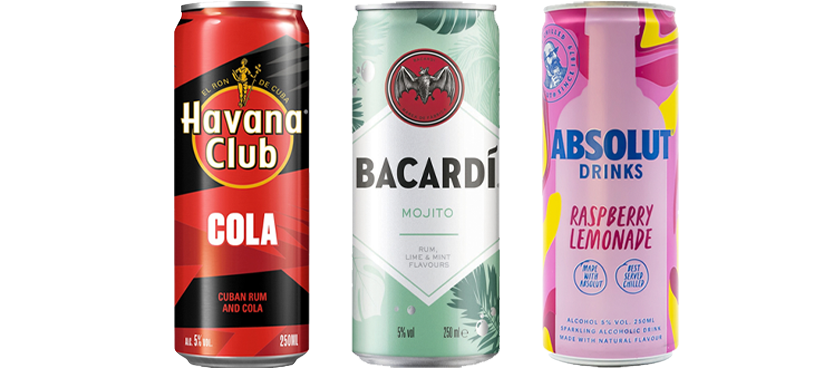 MULTIMARCA Combinados en lata listos para tomar