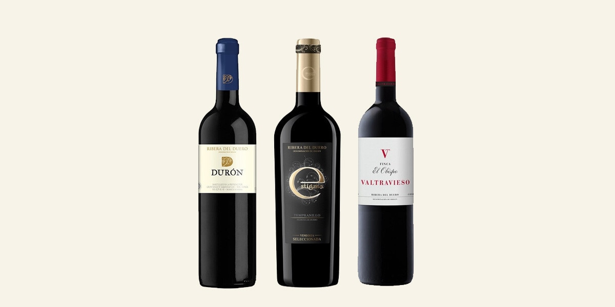 Vinos tintos DO Ribera del Duero