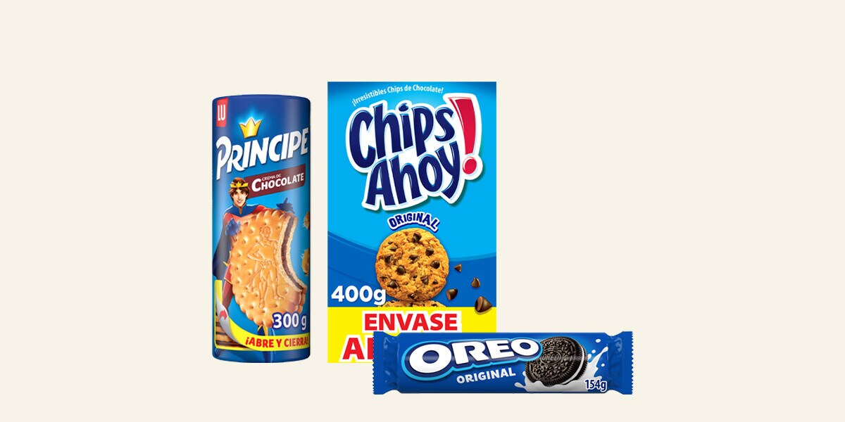 Galletas con chocolate Multimarca