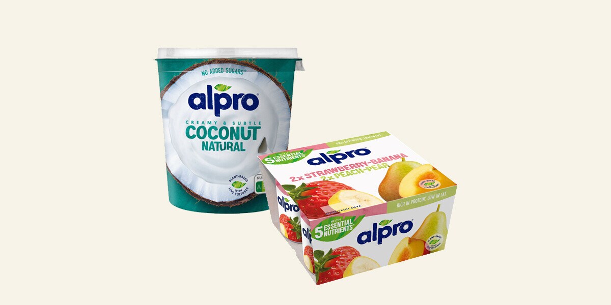 Postres vegetales Alpro