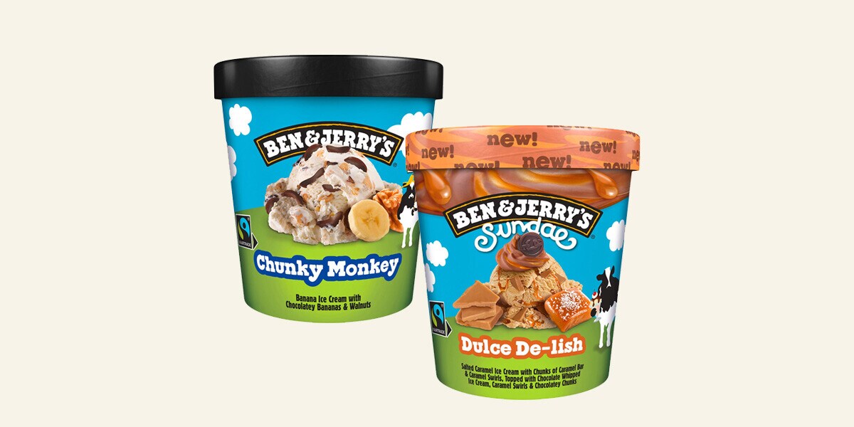 Tarrinas y helados mini Ben & Jerrys