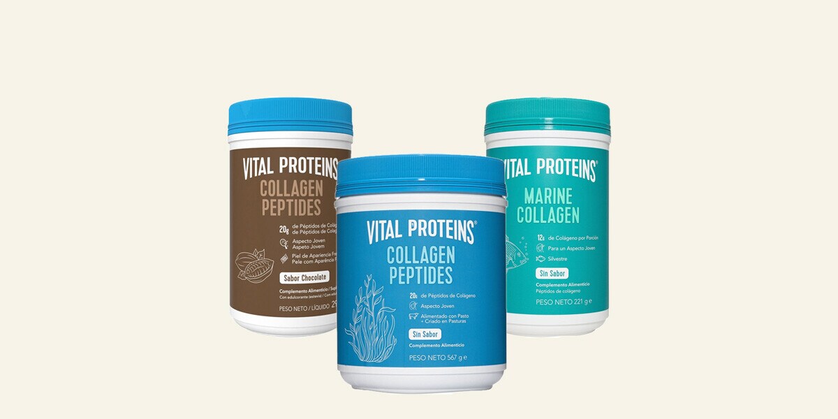 Complementos nutricionales colágeno Vital Proteins