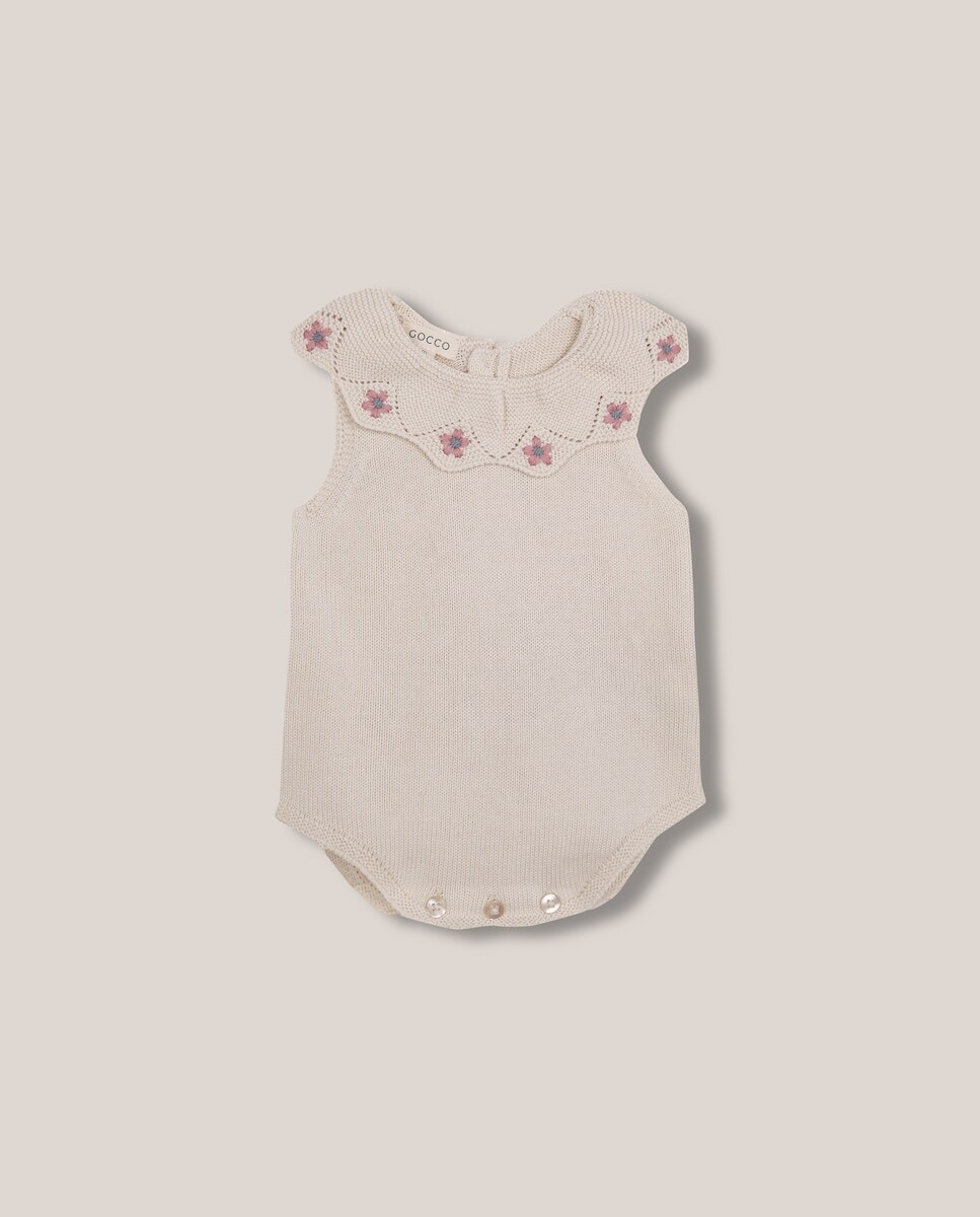 Imagem 0 de Macacão Curto para Bebé com Bordado