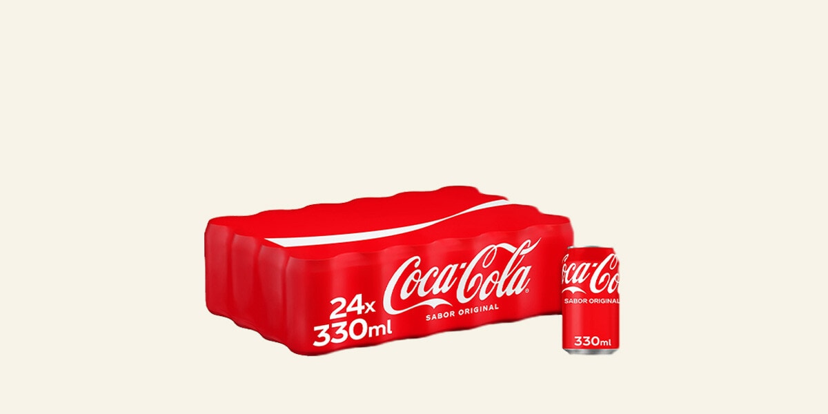 refresco de cola 24x33 cl COCA COLA