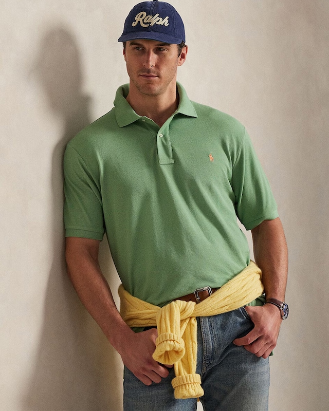 Polo Ralph Lauren tamanhos grandes em moda homem
