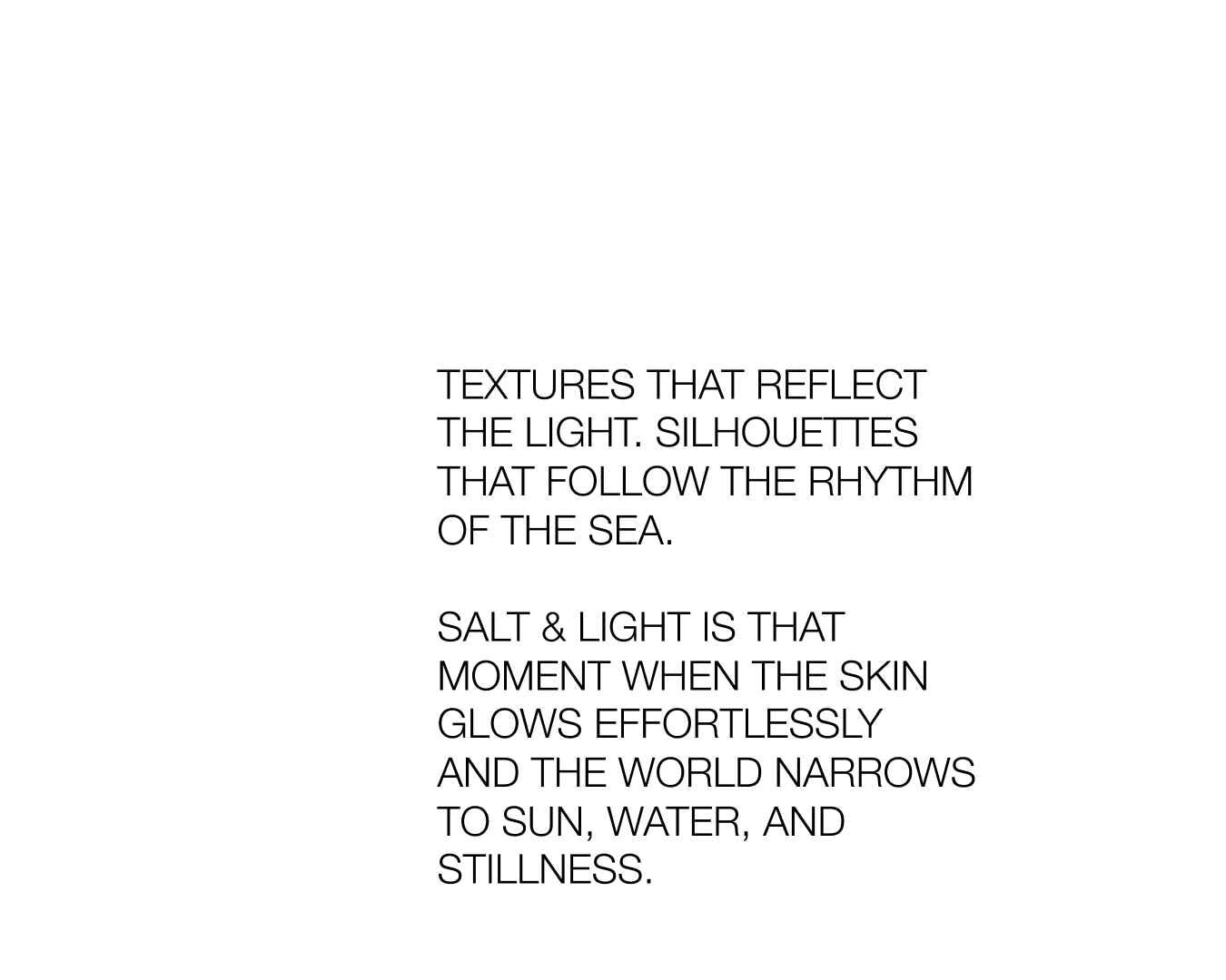 SALT AND LIGHT SWIMWEAR COLLECTION