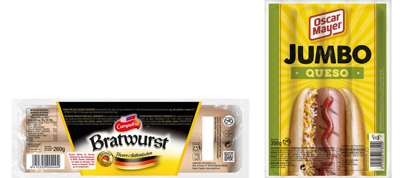 MULTIMARCA Salchichas distintas variedades