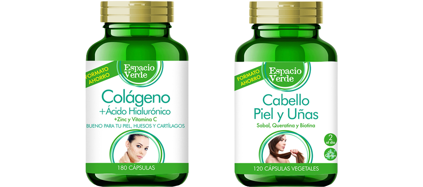 ESPACIO VERDE Coplementos nutricionales nutricosmética e inmunológico