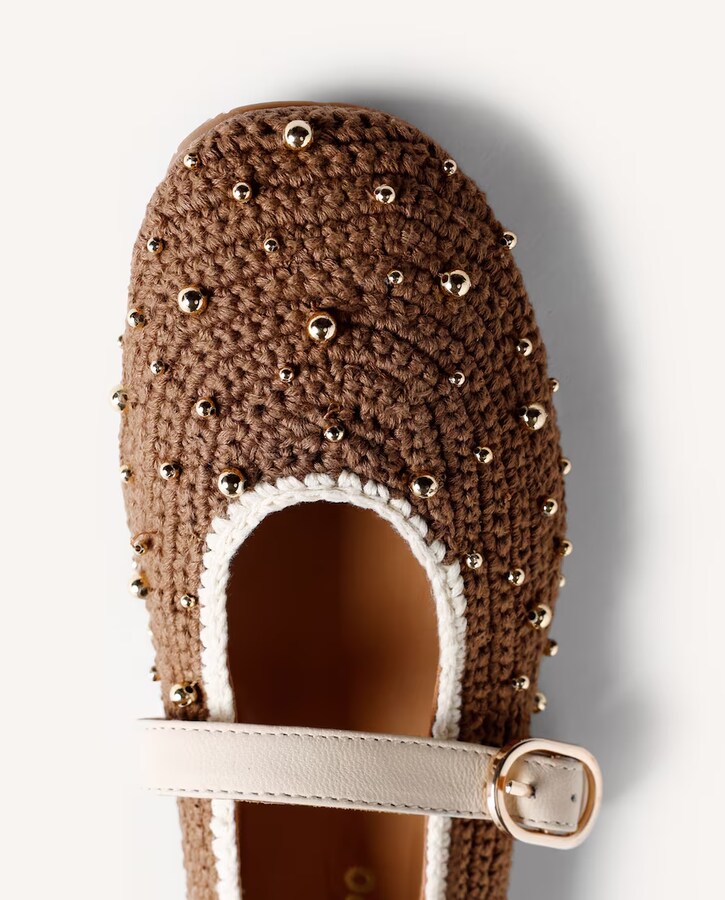 Tendência sapatos efeito crochet moda mulher El Corte Inglés