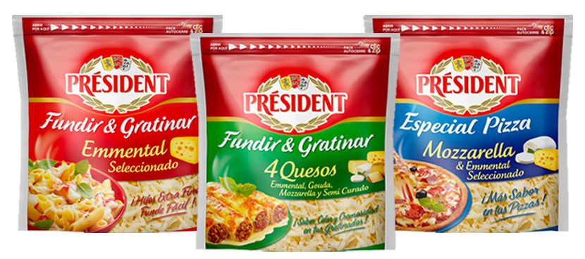 President Queso francés rallado