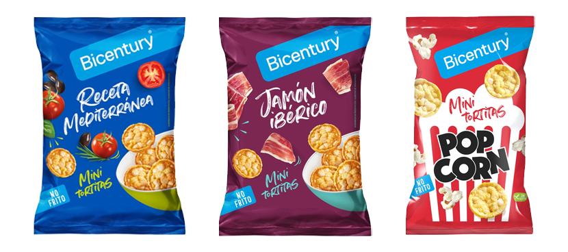 Bicentury Mini tortitas saladas