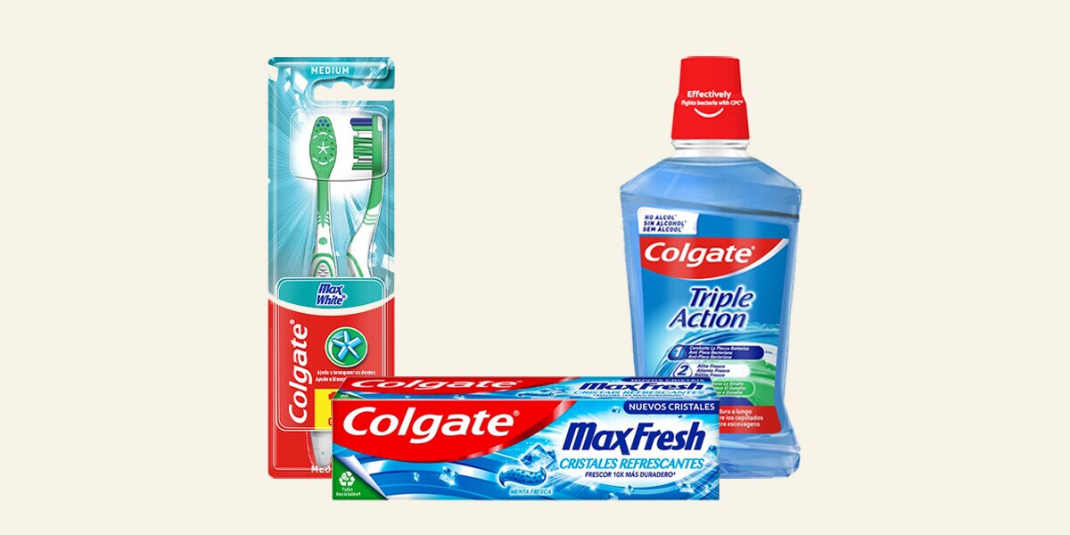 Higiene bucal Colgate