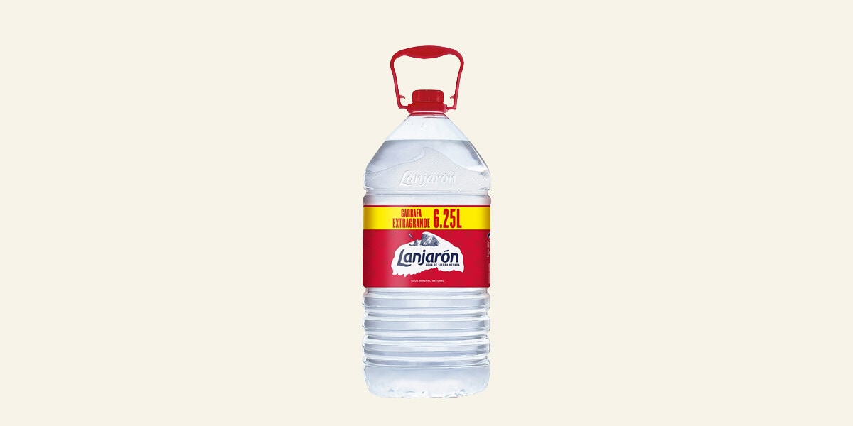 Agua mineral natural sin ga Lanjarón