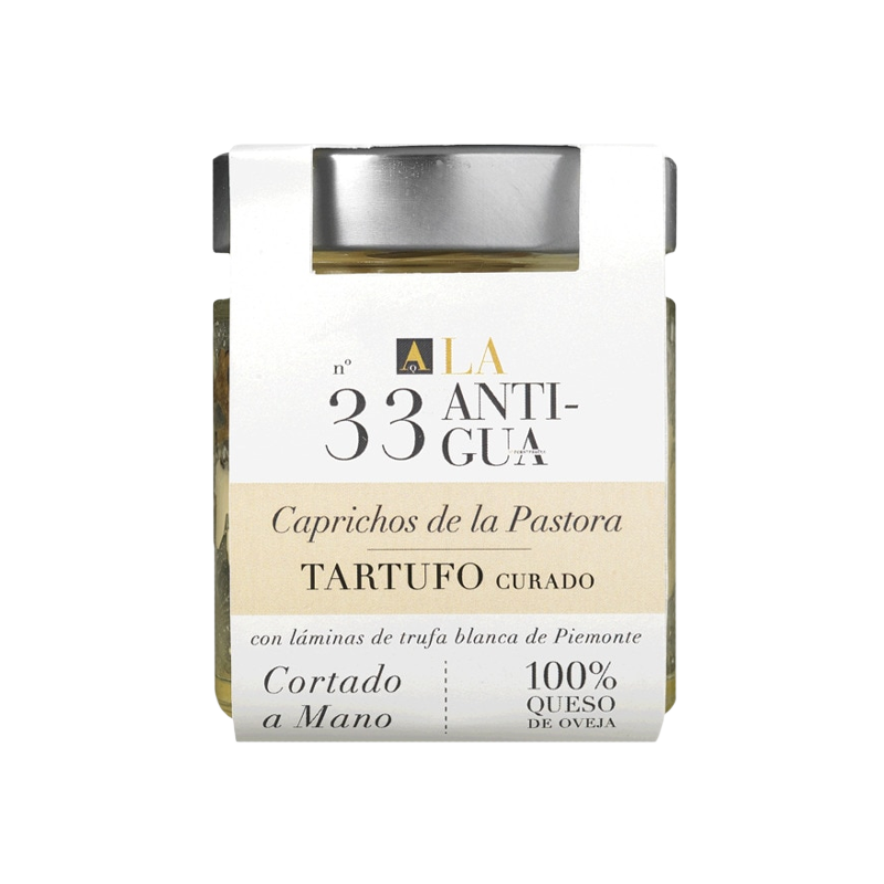   La Antigua Caprichos de la Pastora Queijo com Trufa Branca unidade 100 g