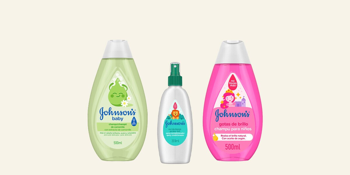Champú y acondicionador Johnson´s baby