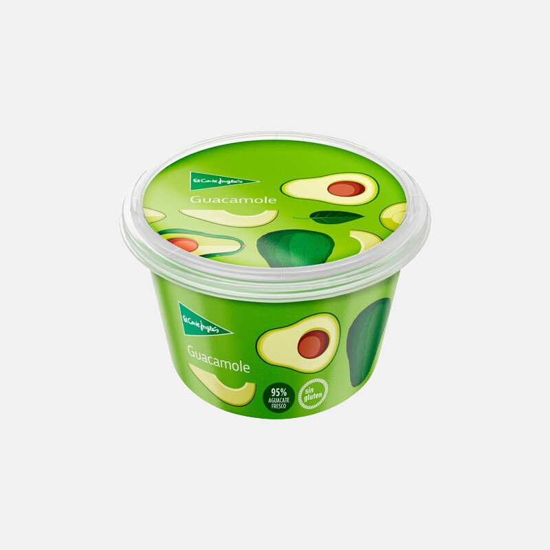 El Corte Inglés Guacamole Fresco embalagem 200 g