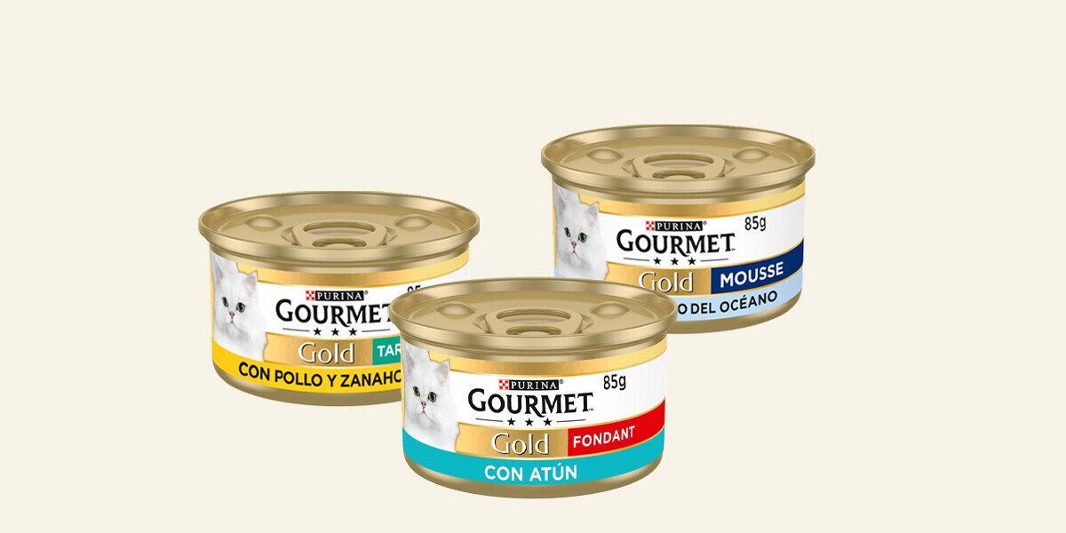 Comida húmeda para gato Gourmet Gold