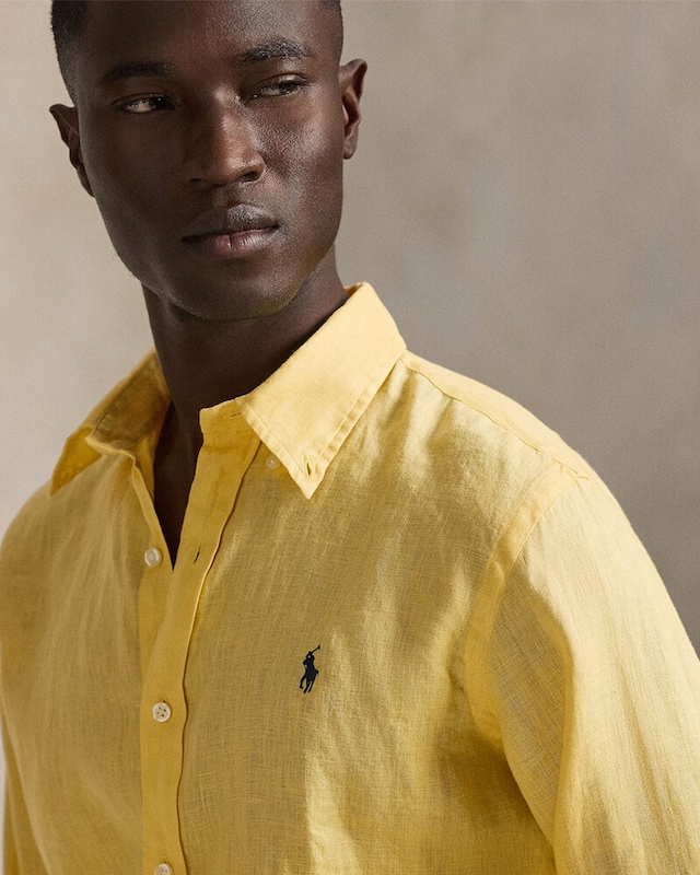Camisas de Linho Moda Homem no El Corte Inglés