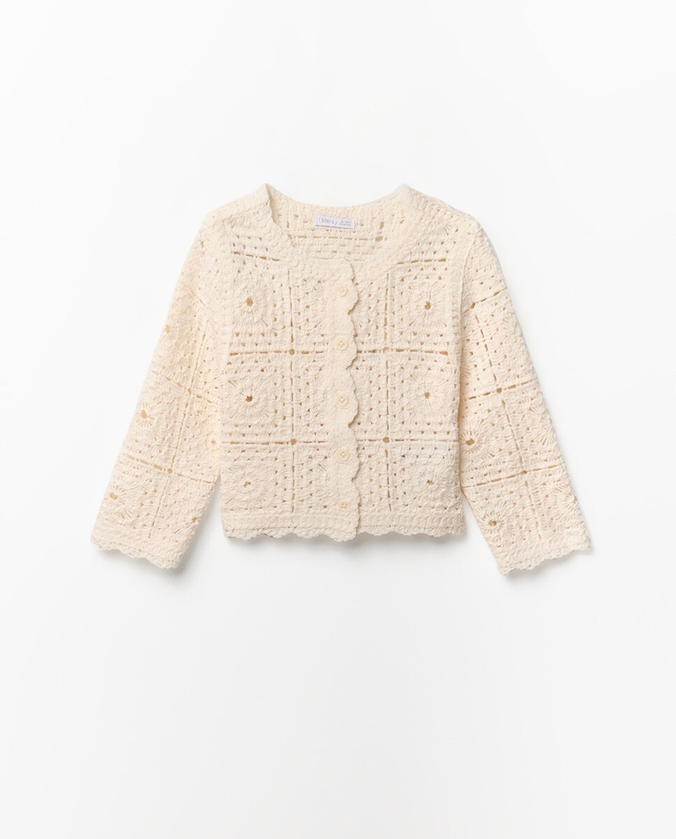 Imagem 0 de Casaco de Crochet