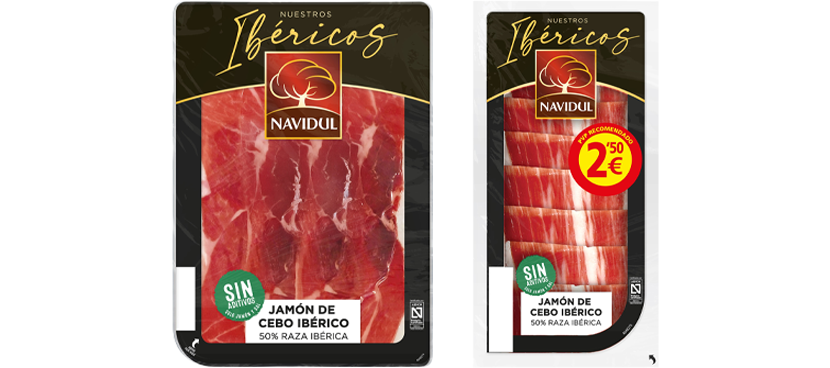 NAVIDUL Jamón de cebo en lonchas distintas variedades