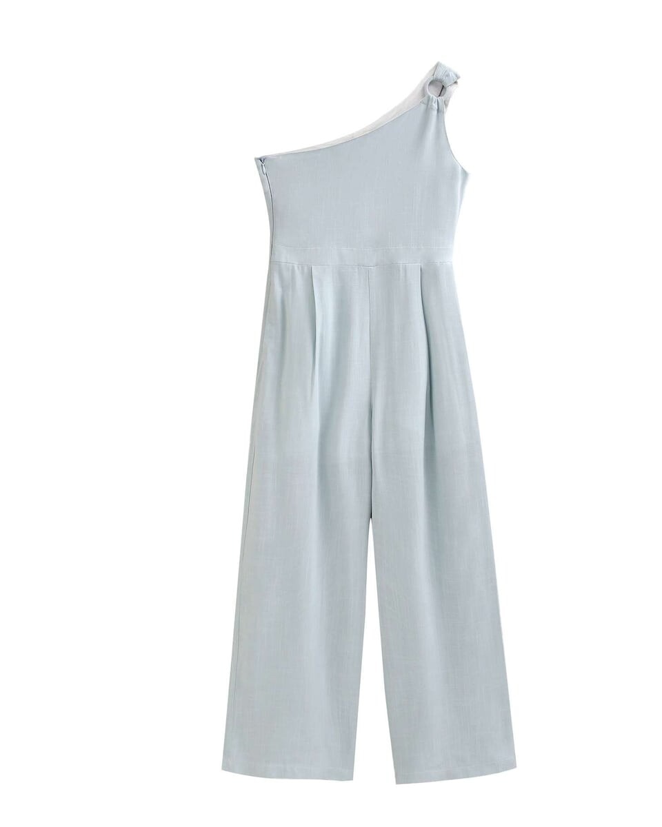 Imagem 0 de Macacão Infantil Comprido com Ombro Assimétrico