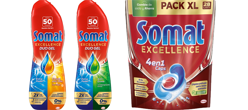SOMAT Detergentes y complementos para el lavavajillas