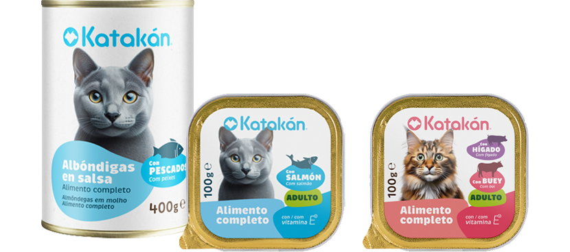 KATAKAN Comida húmeda para gato