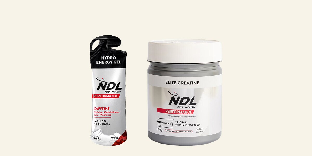 Complementos y geles de nutrición deportiva NDL Pro-Health
