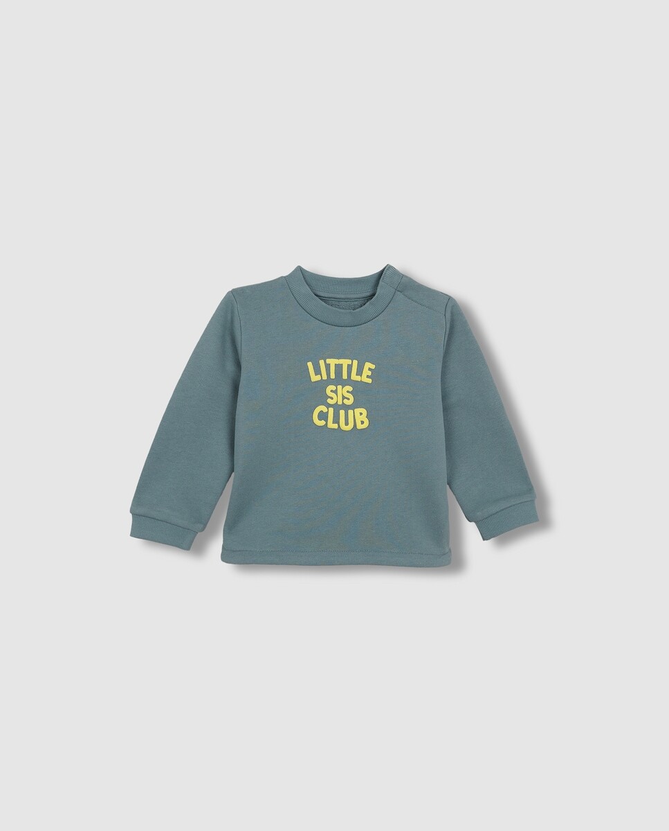 Imagem 0 de Sweatshirt para Bebé com Print Little Sister