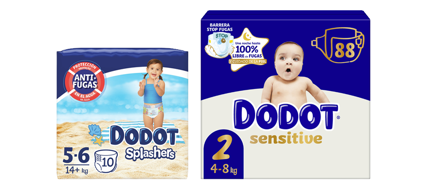 Dodot Pañales infantiles