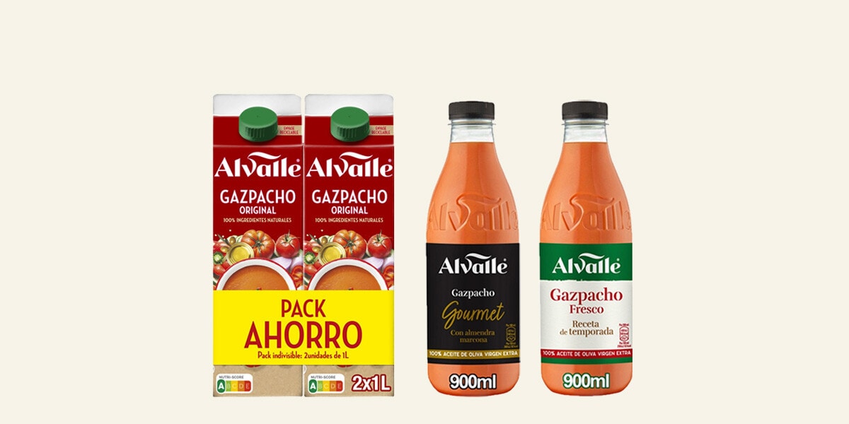 Gazpachos y salmorejo Alvalle