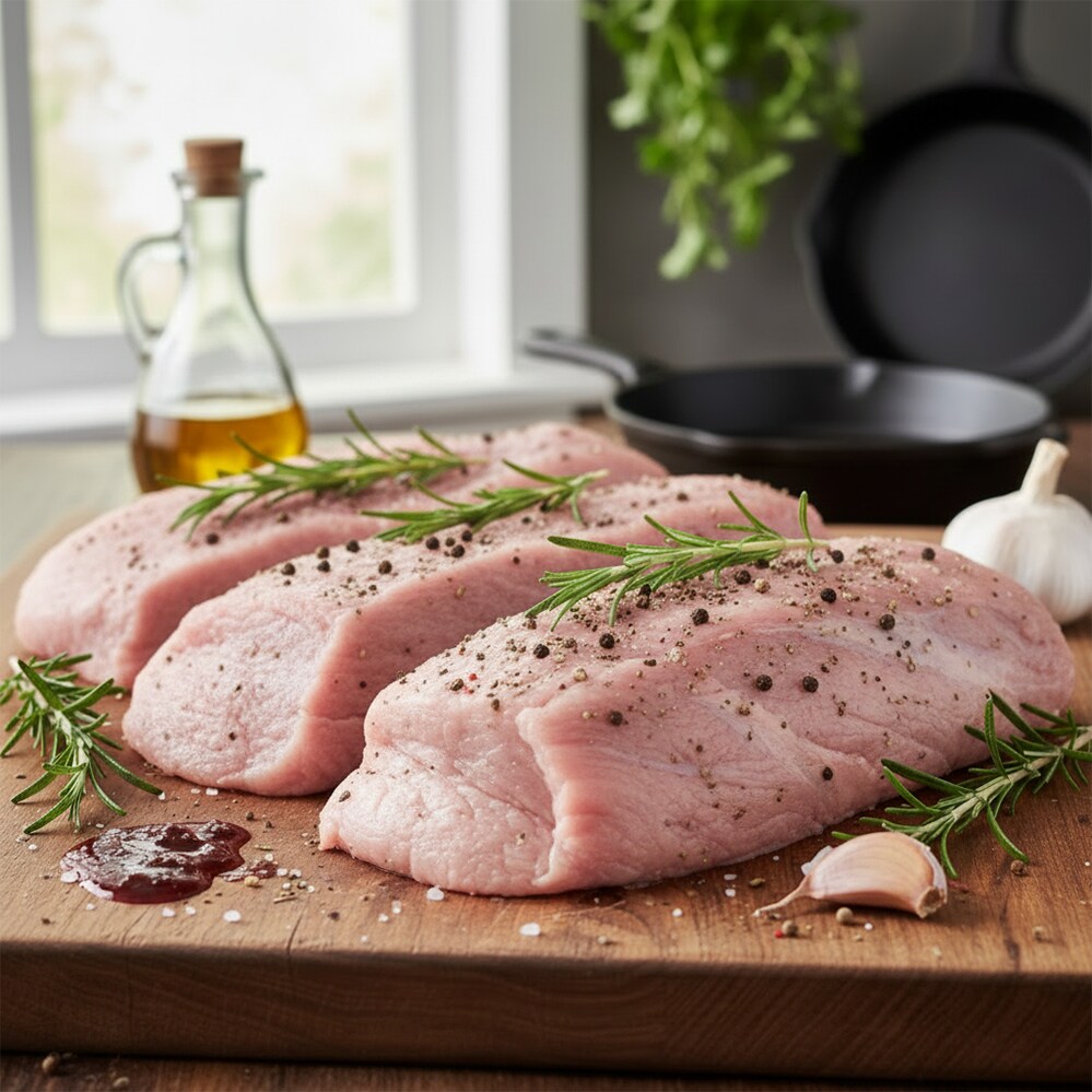 Solomillo de pavo marinado