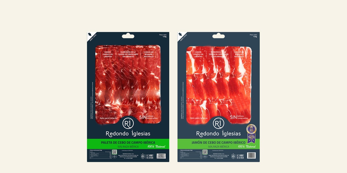 Loncheados de bellota ibérico 50% raza ibérica Redondo Iglesias