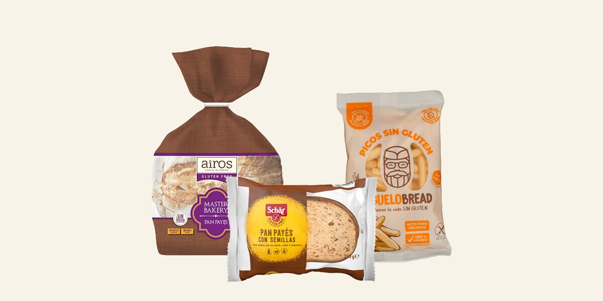 Especial productos sin glúten Multimarca