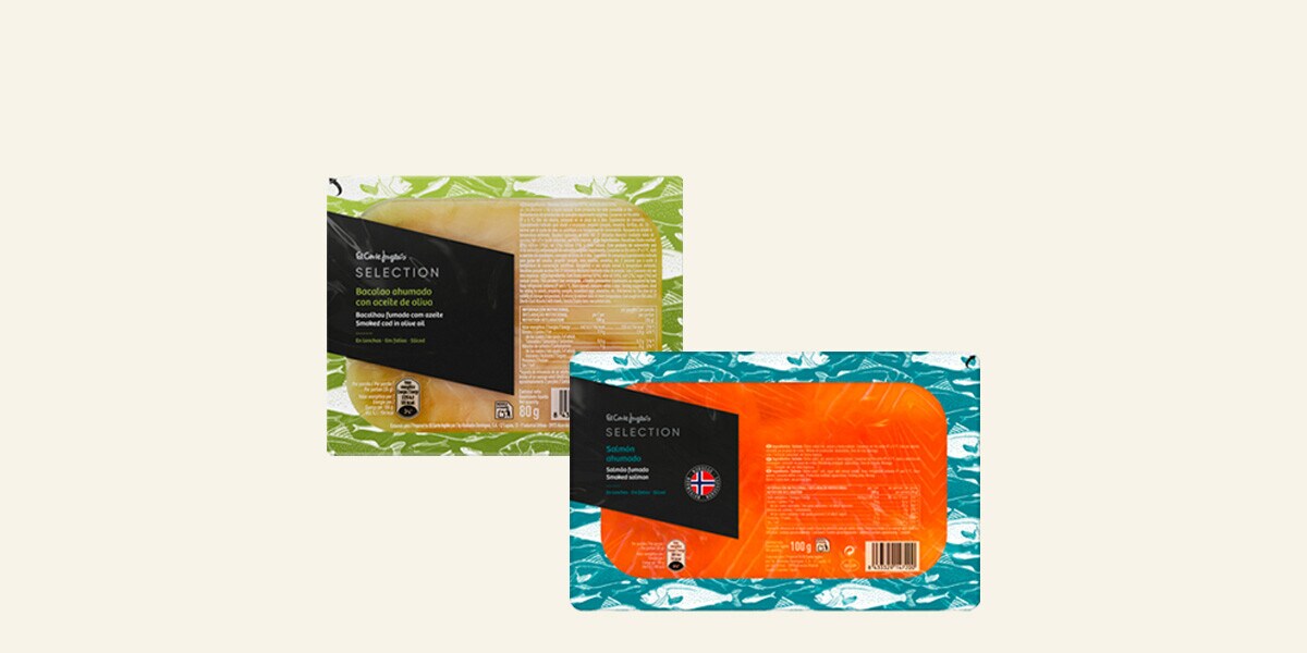 Salmon ahumado noruego en lonchas El Corte Inglés Selection
