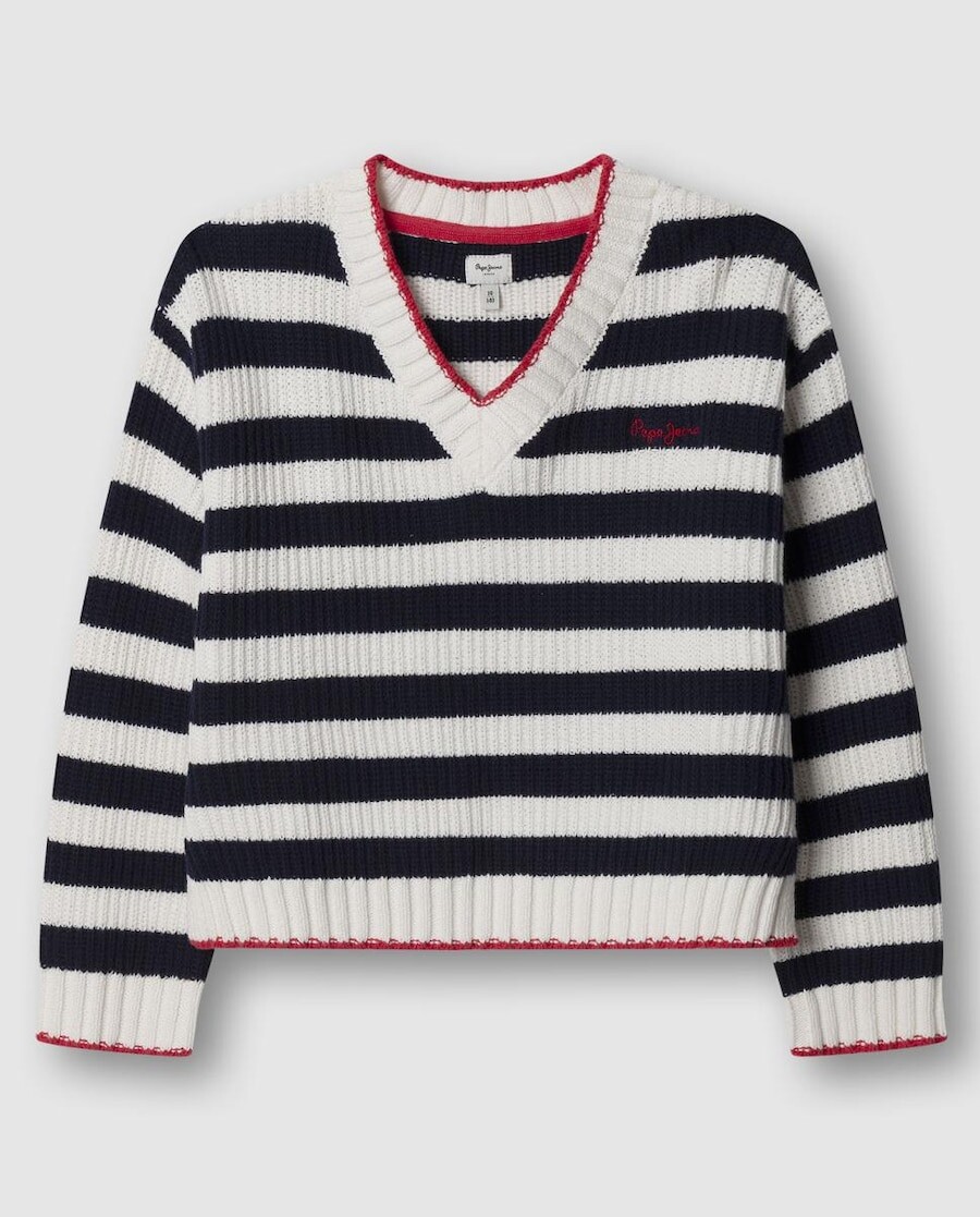 Imagem 0 de Camisola de Malha às Riscas Felicity