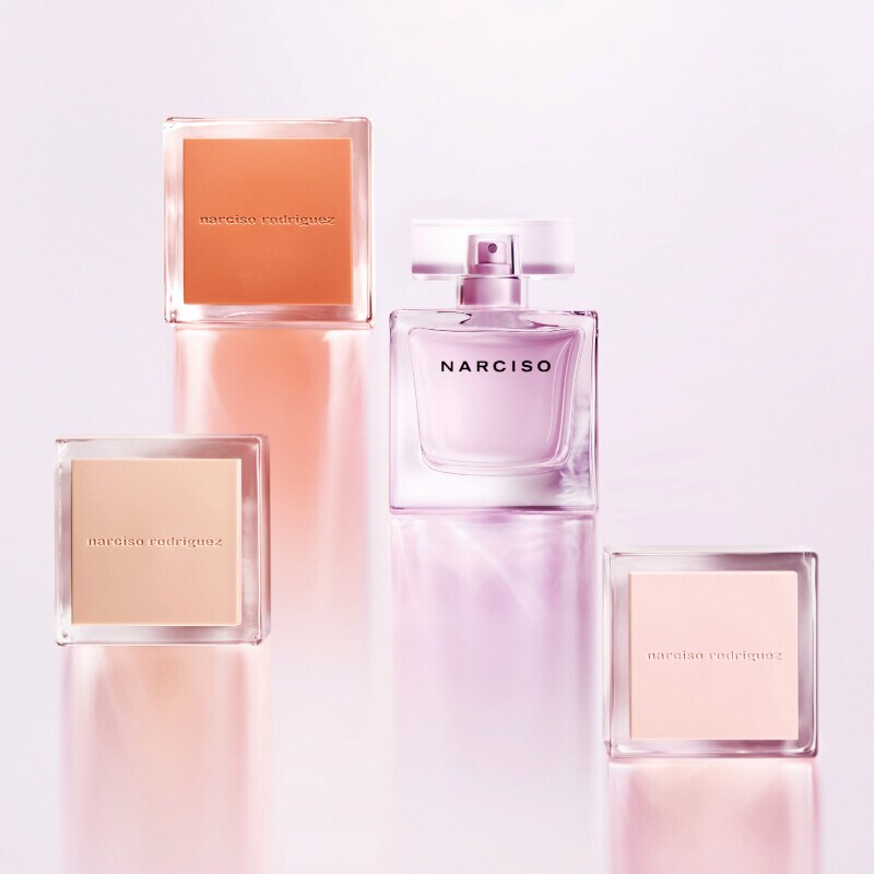 Descubra a linha Narciso com fragrâncias de Narciso Rodriguez