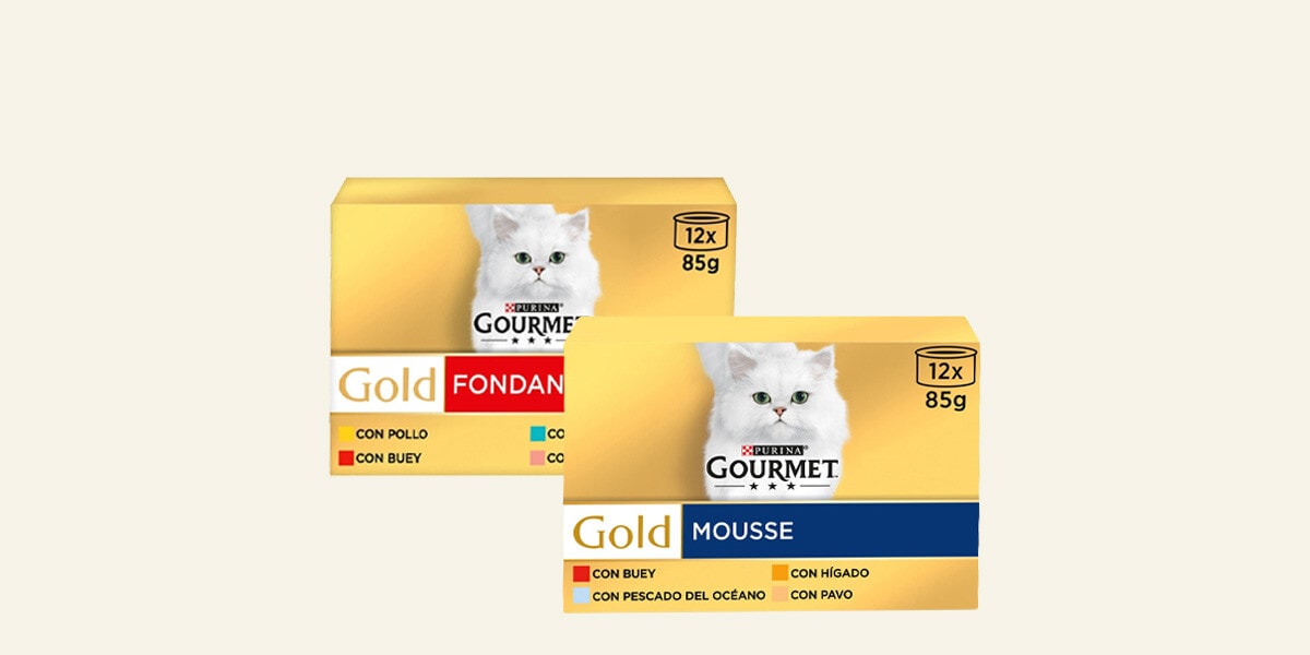 Comida húmeda para gato Gourmet Gold