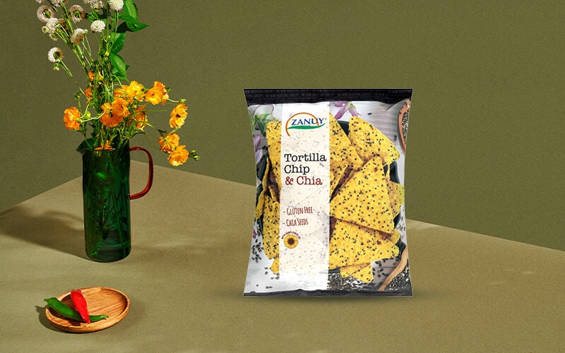 Exclusivo Online, oferta Zanuy Tortillas Chips & Chia na compra de 2 unidade Zanuy, assinaladas, iguais ou combinadas