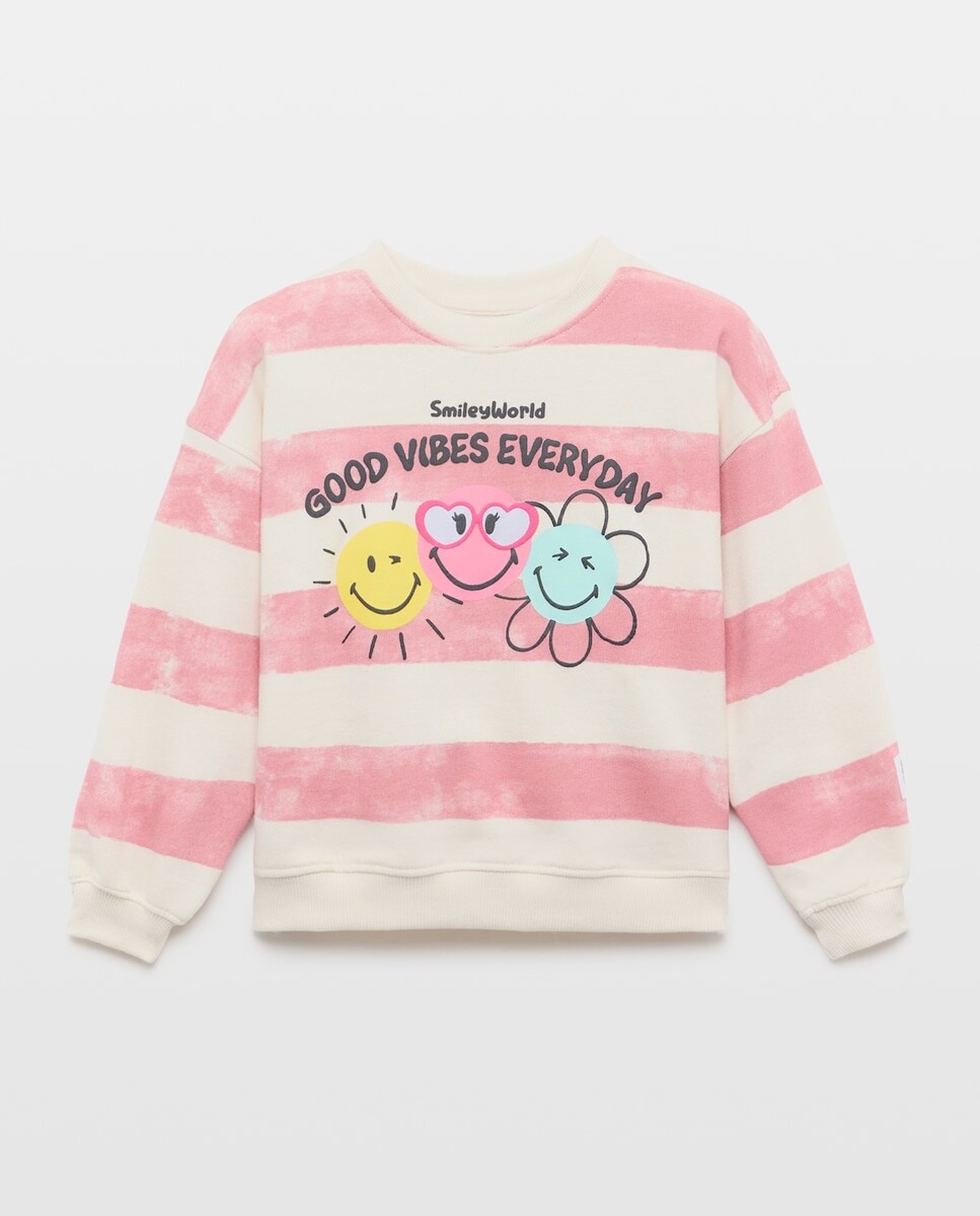 Imagem 0 de Sweatshirt com Estampado Posicional