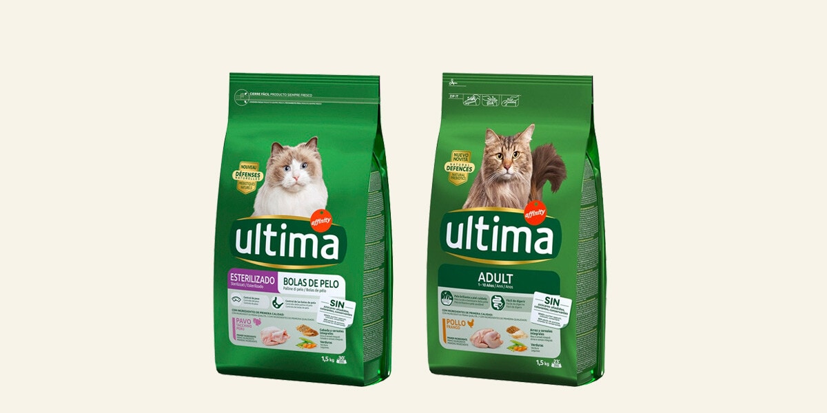 Pienso para gato esterilizado 1,5 kg Ultima