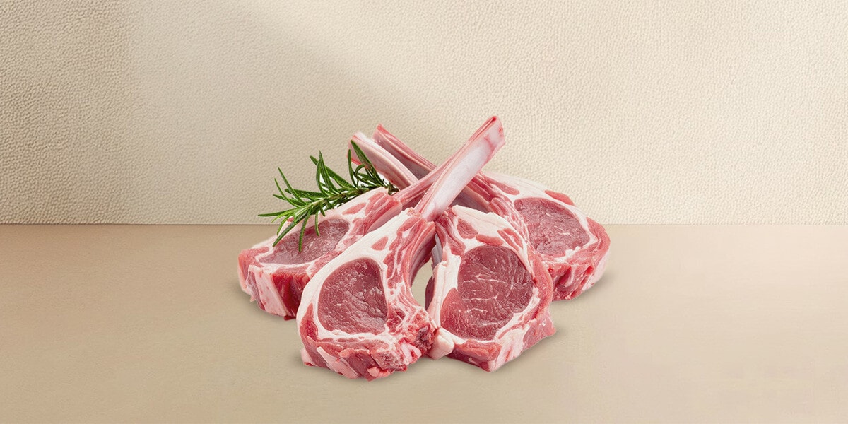 Chuletas de cordero recental Fresco